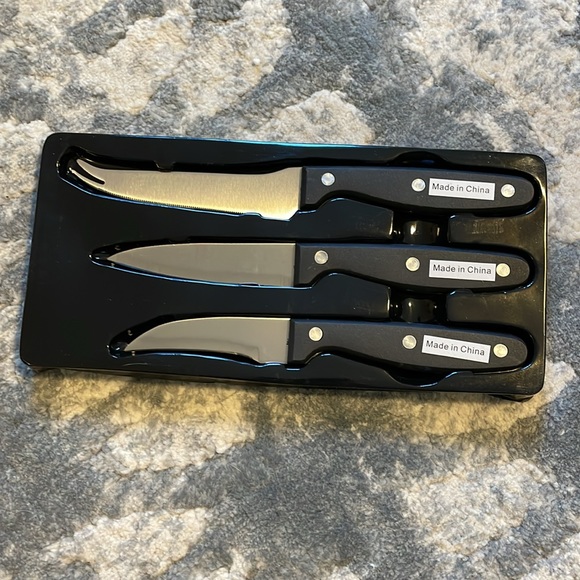 NWT Stainless Steel Knife Set - Set of 3 - Picture 4 of 4